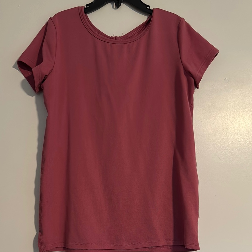 Girls all in motion Short Sleeve Top - Pink